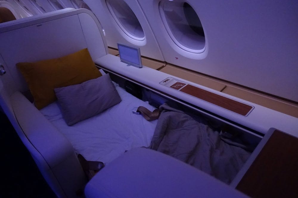 タイ国際航空A380ファーストクラス搭乗記〜設備編〜